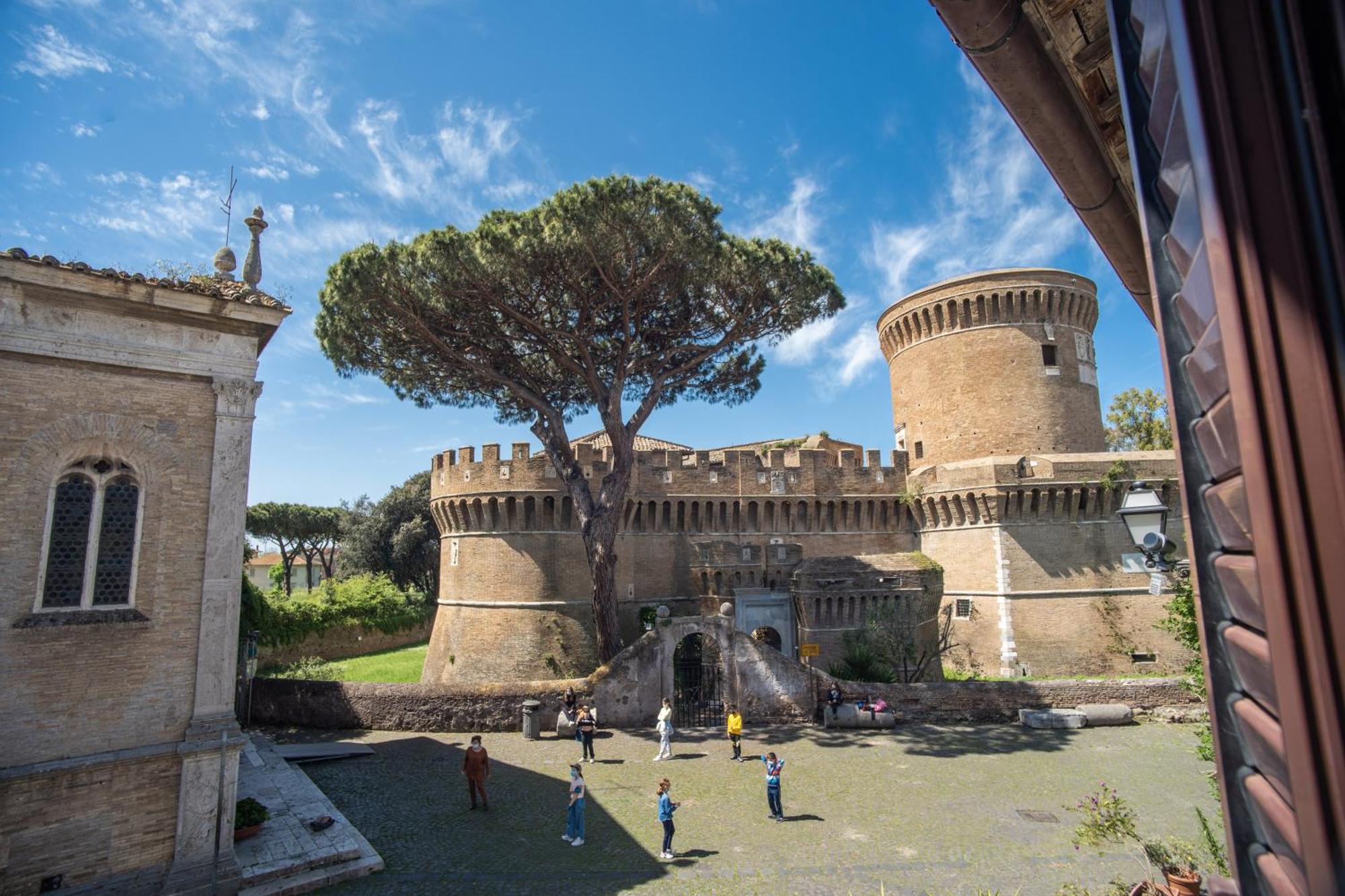 La Casa Nel Borgo Di Ostia Antica Lejlighed Eksteriør billede